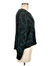 Amuse Society Teal Long Sleeve Blouse Size M - photo 4