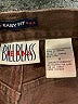 Bill Blass 100% Cotton Brown Jeans Size 8 - photo 7
