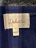 Deletta Blue Sleeveless Top Size M - photo 7