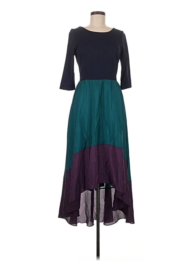 Pre-owned Hutch Casual Dress In Teal