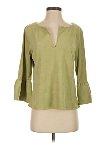 Gretchen Scott Designs 3/4 Sleeve Blouse (view 1)