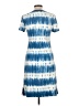 Chaps Tie-dye Blue Casual Dress Size L - photo 2
