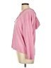Muk Luks Solid Pink Pullover Sweater Size L - photo 5
