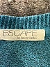 ESCAPE By Habitat Clothes Teal Pullover Sweater Size L - photo 7