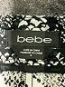 Bebe Paisley Silver Black Shorts Size 6 - photo 3