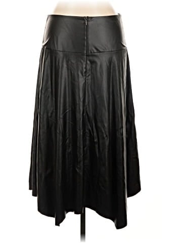 7 For All Mankind Faux Leather Skirt (view 2)