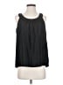 MICHAEL Michael Kors 100% Silk Black Sleeveless Silk Top Size 4 - photo 1