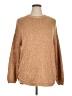Cupcake Solid Tan Pullover Sweater Size XL - photo 1