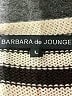 Barbara de Jounge Stripes Ivory Poncho Size L - photo 7