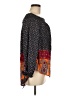BeachLunchLounge 100% Viscose Black 3/4 Sleeve Blouse Size M - photo 4