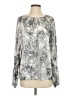 Vince Camuto 100% Polyester Silver Long Sleeve Blouse Size S - photo 1