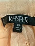 Kasper 100% Silk Solid Tan Silk Blazer Size 10 (petite) - photo 6