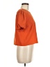 Pants Store Orange Short Sleeve Top Size M - photo 4