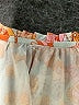 Unbranded Paisley Orange Casual Dress Size XL (estimated) - photo 7