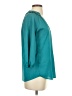 Renee C. Teal 3/4 Sleeve Blouse Size S - photo 4