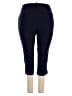 dalia Solid Blue Active Pants Size 18W - photo 2