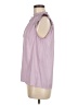 Ann Taylor LOFT 100% Polyester Purple Sleeveless Blouse Size M - photo 5