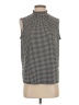 Elle Houndstooth Black Sleeveless Blouse Size S - photo 1