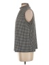 Elle Houndstooth Black Sleeveless Blouse Size S - photo 5