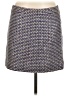 J.Crew Tweed Blue Silk Skirt Size 6 - photo 1