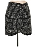 Re:named 100% Polyester Paisley Black Casual Skirt Size S - photo 1
