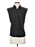 Express Black Sleeveless Button-Down Shirt Size XS - photo 1