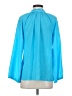 Lilly Pulitzer 100% Polyester Blue Long Sleeve Blouse Size XS - photo 2