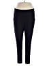 Ideology Solid Black Active Pants Size 2X - photo 1