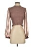 Wilfred 100% Polyester Brown Long Sleeve Blouse Size S - photo 1