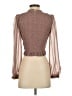 Wilfred 100% Polyester Brown Long Sleeve Blouse Size S - photo 2