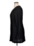 Daisy Fuentes Solid Stripes Black Casual Dress Size XL - photo 5
