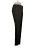 Ecru Solid Black Dress Pants Size 4 - photo 4