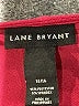 Lane Bryant Solid Burgundy Pink Jumpsuit Size 14 - 16 Plus - photo 4