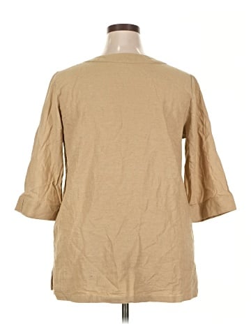 Jessica London 3/4 Sleeve Blouse (view 2)