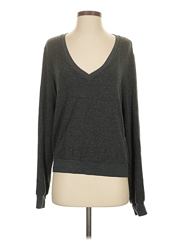 Pre-owned Wildfox Pullover Sweater In Gray