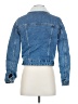 Zara TRF 100% Polyester Blue Denim Jacket Size S - photo 2