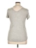Glitz Gray Short Sleeve Top Size XL - photo 2