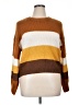 rue21 100% Acrylic Color Block Brown Pullover Sweater Size XL - photo 1