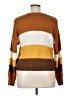 rue21 100% Acrylic Color Block Brown Pullover Sweater Size XL - photo 2