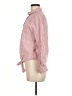 Love Notes 100% Cotton Red Long Sleeve Button-Down Shirt Size M - photo 5