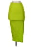 Lulus Solid Green Casual Skirt Size XS - photo 1
