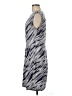 Willi Smith Graphic Gray Cocktail Dress Size M - photo 5