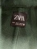 Zara 100% Polyester Green Coat Size S - photo 6