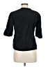 EDC 100% Cotton Black 3/4 Sleeve Blouse Size M - photo 2