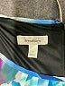 DressBarn 100% Polyester Graphic Blue Cocktail Dress Size 10 - photo 7
