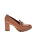 Naturalizer 100% Leather Brown Tan Heels Size 8 - photo 1