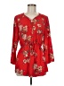 Stella Tweed 100% Polyester Red Casual Dress Size M - photo 1