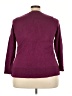 Lane Bryant Burgundy Pullover Sweater Size 22 - 24 Plus - photo 2