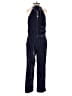 Ann Taylor LOFT Metallic Blue Jumpsuit Size XXS - photo 2