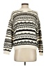 Margaret O'Leary Print Ivory Pullover Sweater Size S - photo 1